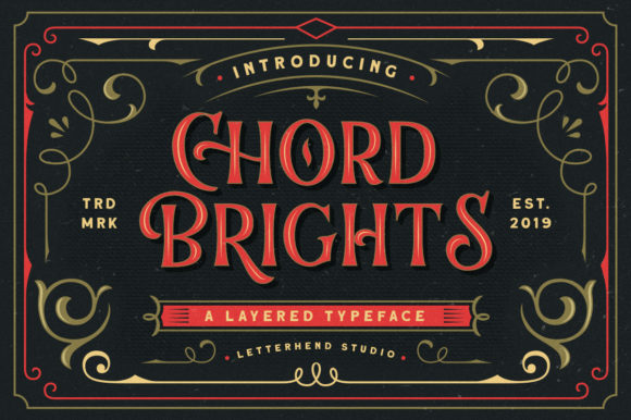 Chord Brights Font - Featured Image
