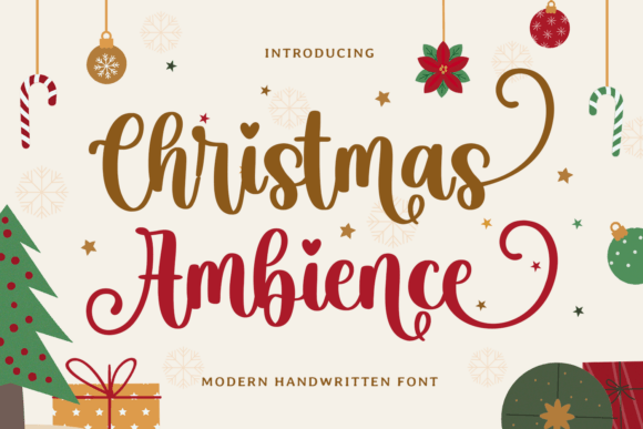 Christmas Ambience Font - Featured Image