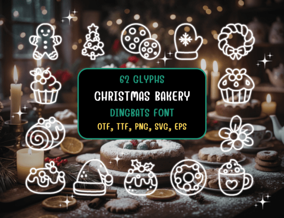 Christmas Bakery Font - Featured Image