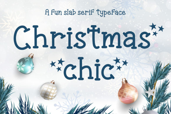 Christmas Chic Font - Featured Image