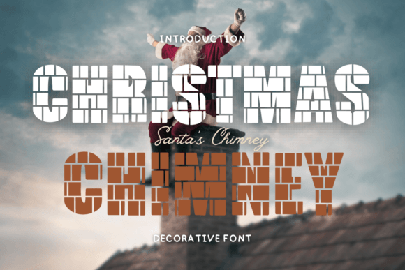 Christmas Chimney Font - Featured Image