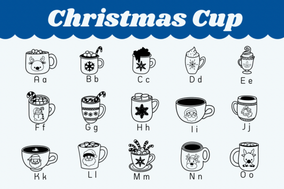 Christmas Cup Font - Featured Image