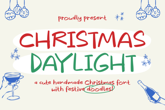 Christmas Daylight Font - Featured Image