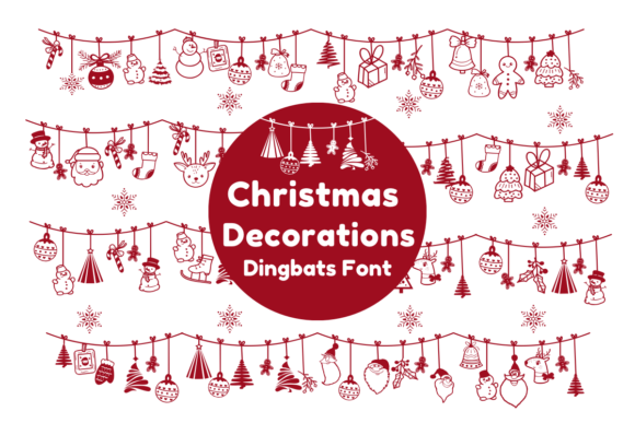 Christmas Decorations Font - Featured Image
