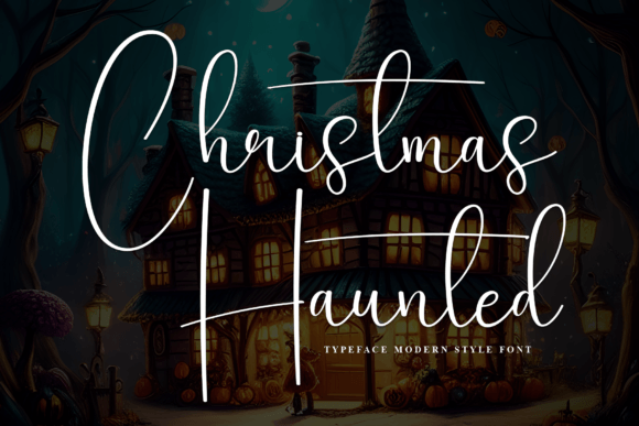 Christmas Haunted Font - Featured Image