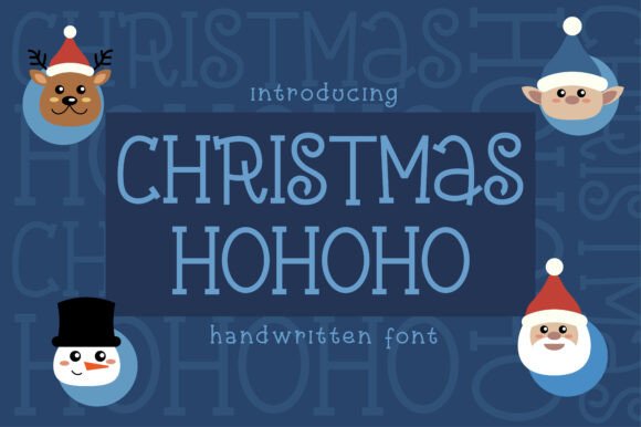 Christmas Hohoho Font - Featured Image