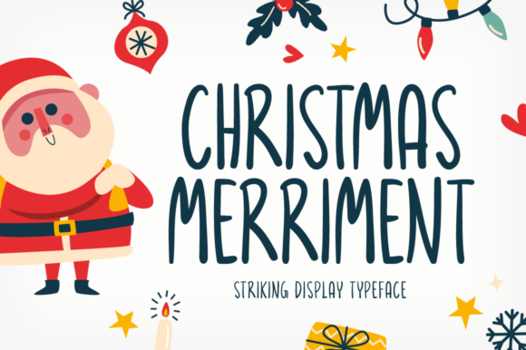 Christmas Merriment Font - Featured Image