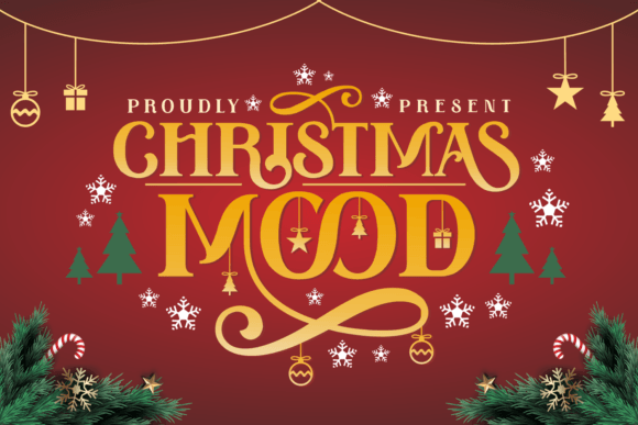 Christmas Mood Font - Featured Image