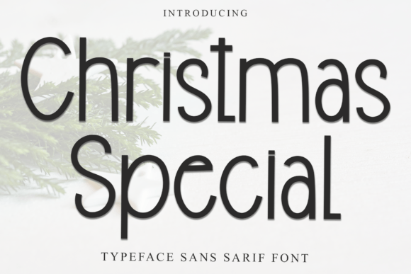 Christmas Special Font - Featured Image