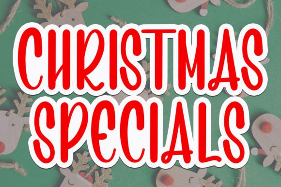 Christmas Specials Font - Featured Image
