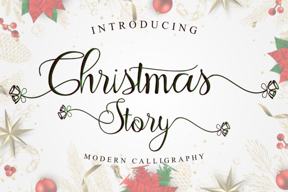 Christmas Story Font - Featured Image