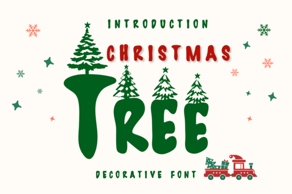 Christmas Tree Font - Featured Image