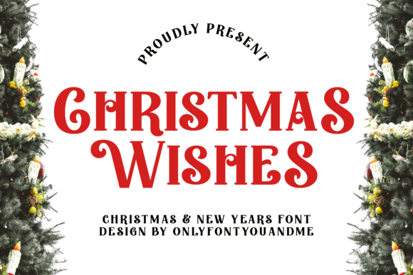 Christmas Wishes Font - Featured Image