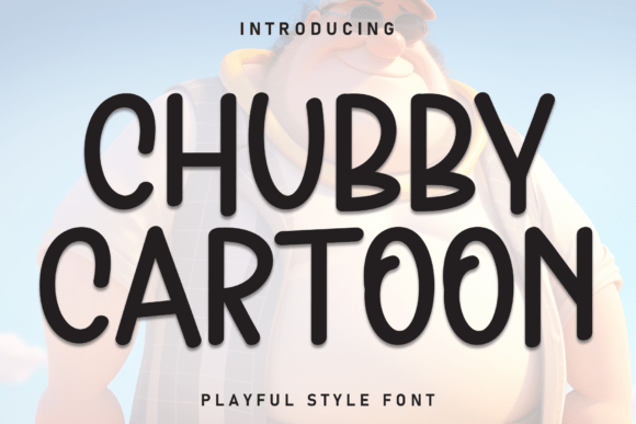 Chubby Cartoon Font - Featured Image