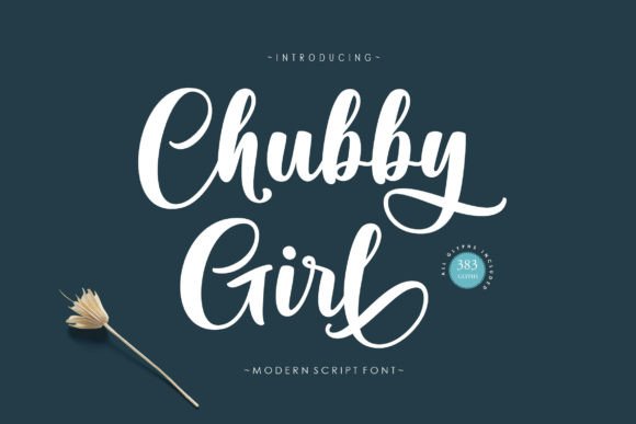 Chubby Girl Font - Featured Image