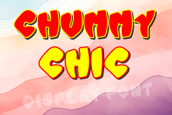 Chummy Chic Font - Featured Image