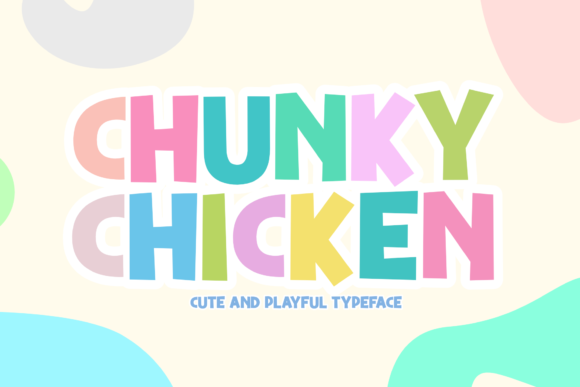 Chunky Chicken Font - Featured Image