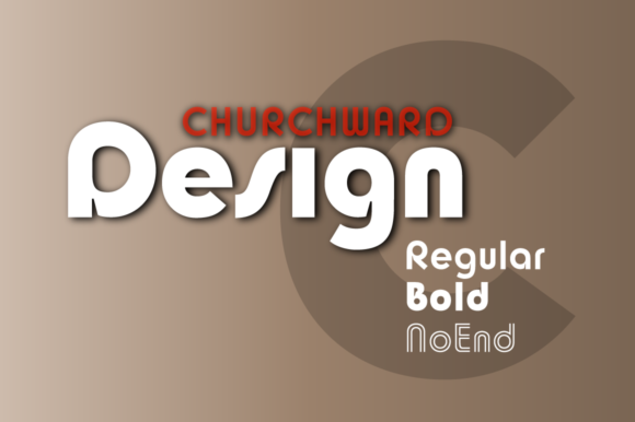 Churchward Design Font - Featured Image