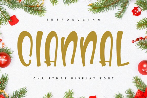 Ciannal Font - Featured Image
