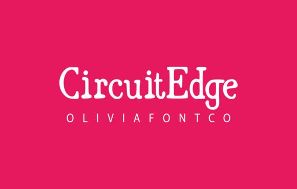 Circuitedge Font - Featured Image