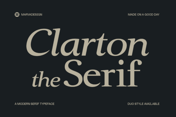 Clarton Font - Featured Image