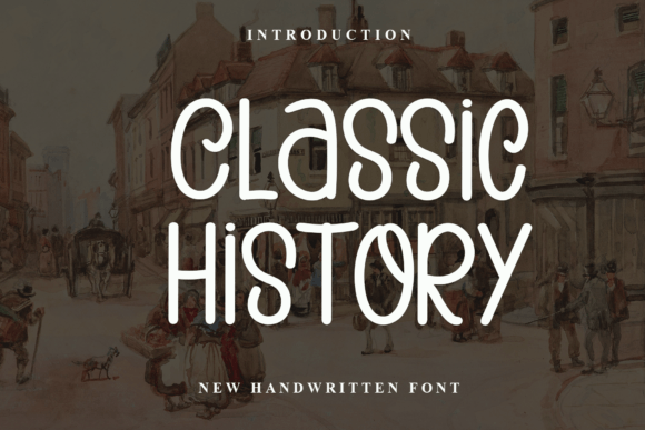 Classic History Font - Featured Image