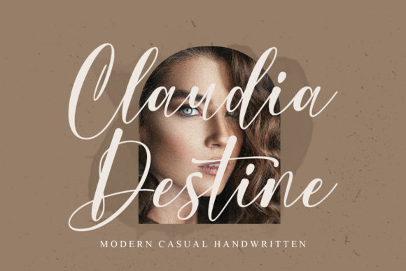 Claudia Destine Font - Featured Image
