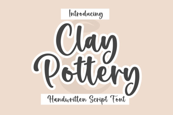 Clay Pottery Font - Featured Image