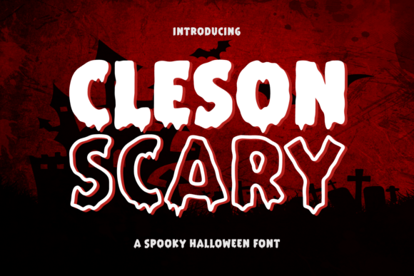 Cleson Scary Font - Featured Image