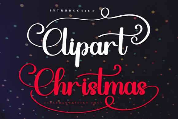 Clipart Christmas Font - Featured Image