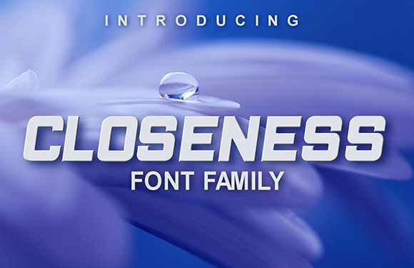 Closeness Font - Featured Image