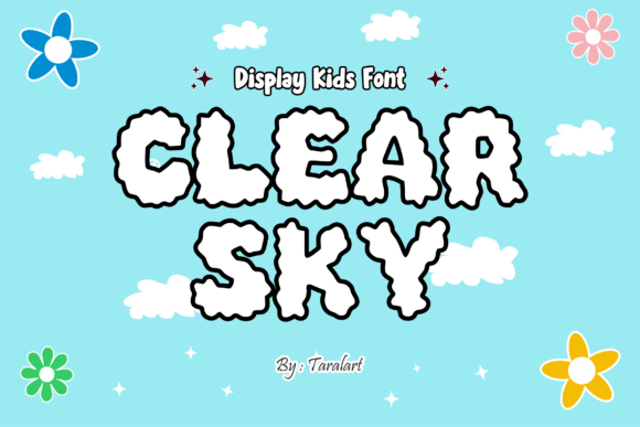 Cloud Baby Font - Featured Image