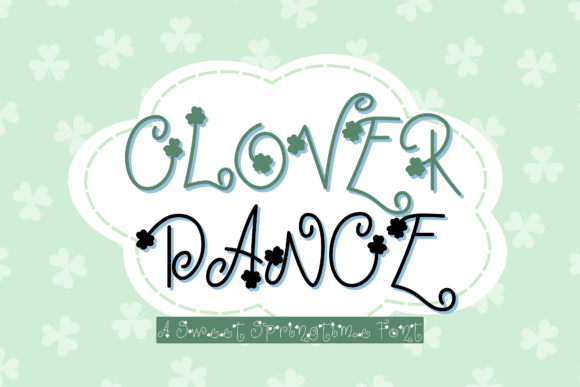 Clover Dance Font - Featured Image