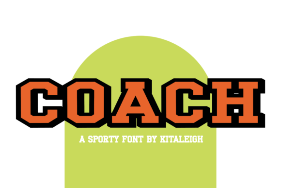 Coach Font - Featured Image
