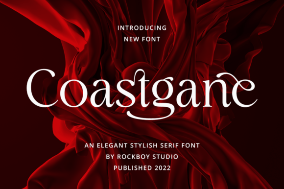 Coastgane Font - Featured Image