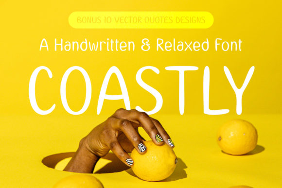 Coastly Font - Featured Image