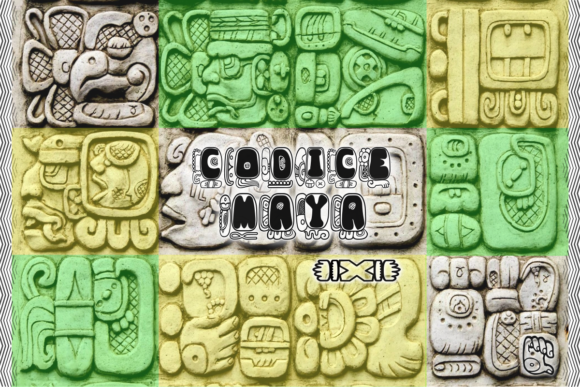Codice Maya Font - Featured Image
