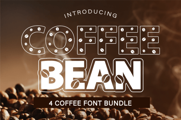 Coffee Bean Font - Featured Image