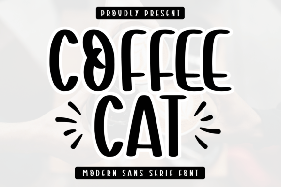 Coffee Cat Font - Featured Image