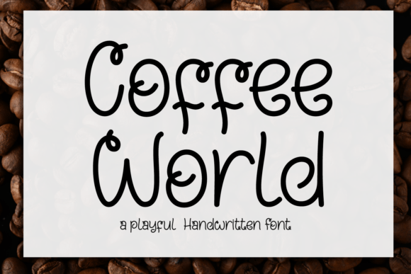 Coffee World Font - Featured Image