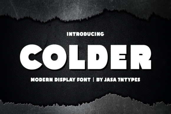 Colder Font - Featured Image
