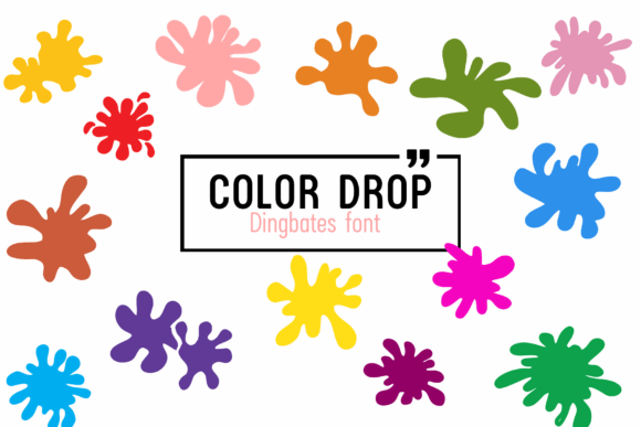 Color Drop Font - Featured Image