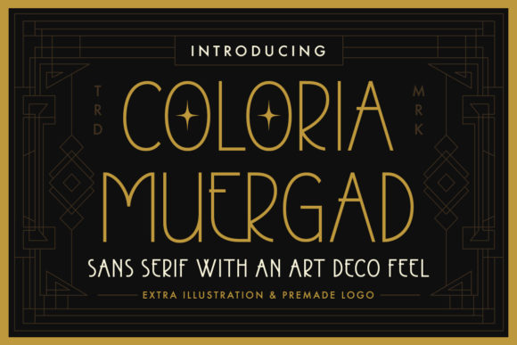 Coloria Muergad Font - Featured Image