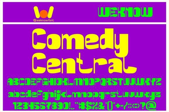 Comedy Central Font - Featured Image