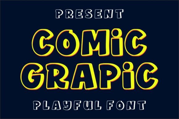 Comic Grapic Font - Featured Image