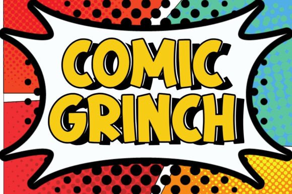 Comic Grinch Font - Featured Image
