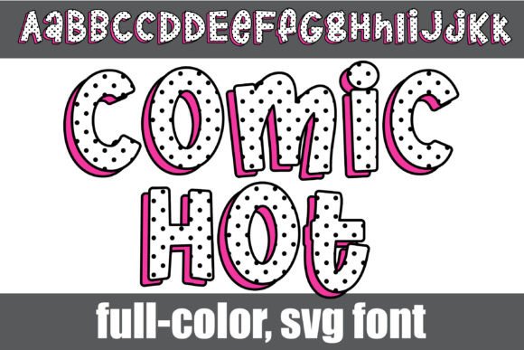 Comic Hot Font - Featured Image