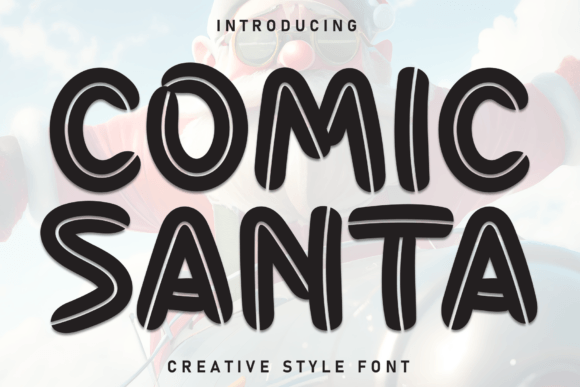Comic Santa Font - Featured Image