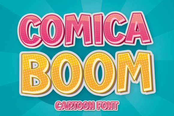 Comica Boom Font - Featured Image