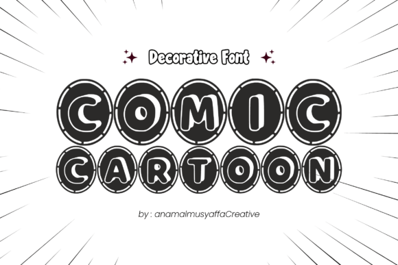 Comiccartoon Regular Font - Featured Image